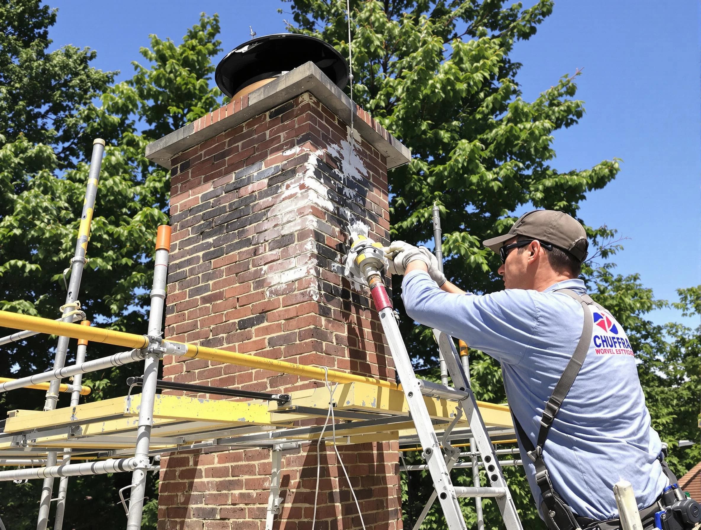 Structural chimney repair by Elizabeth Chimney Sweep in Elizabeth, NJ