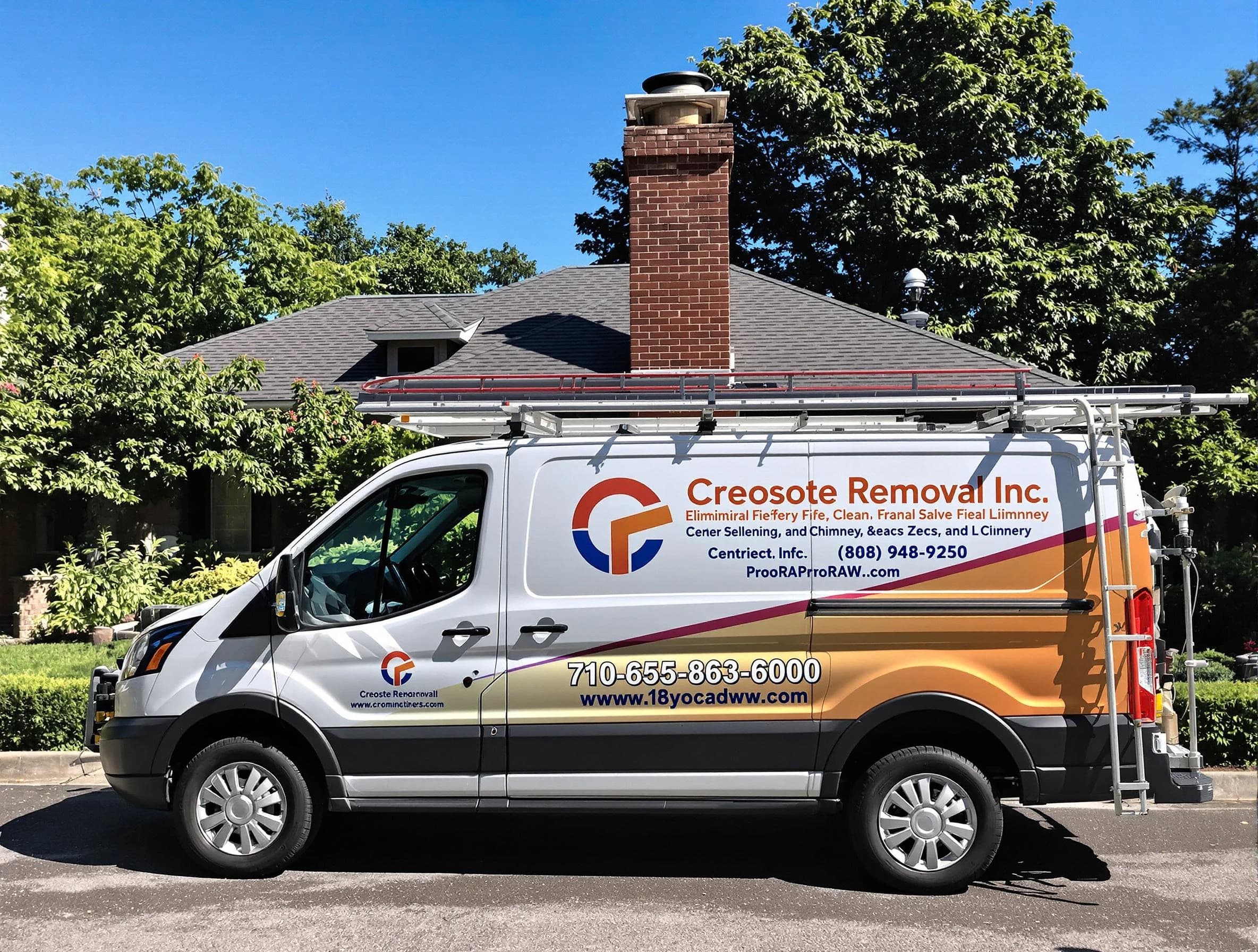 Elizabeth Chimney Sweep technician removing creosote safely in Elizabeth, NJ