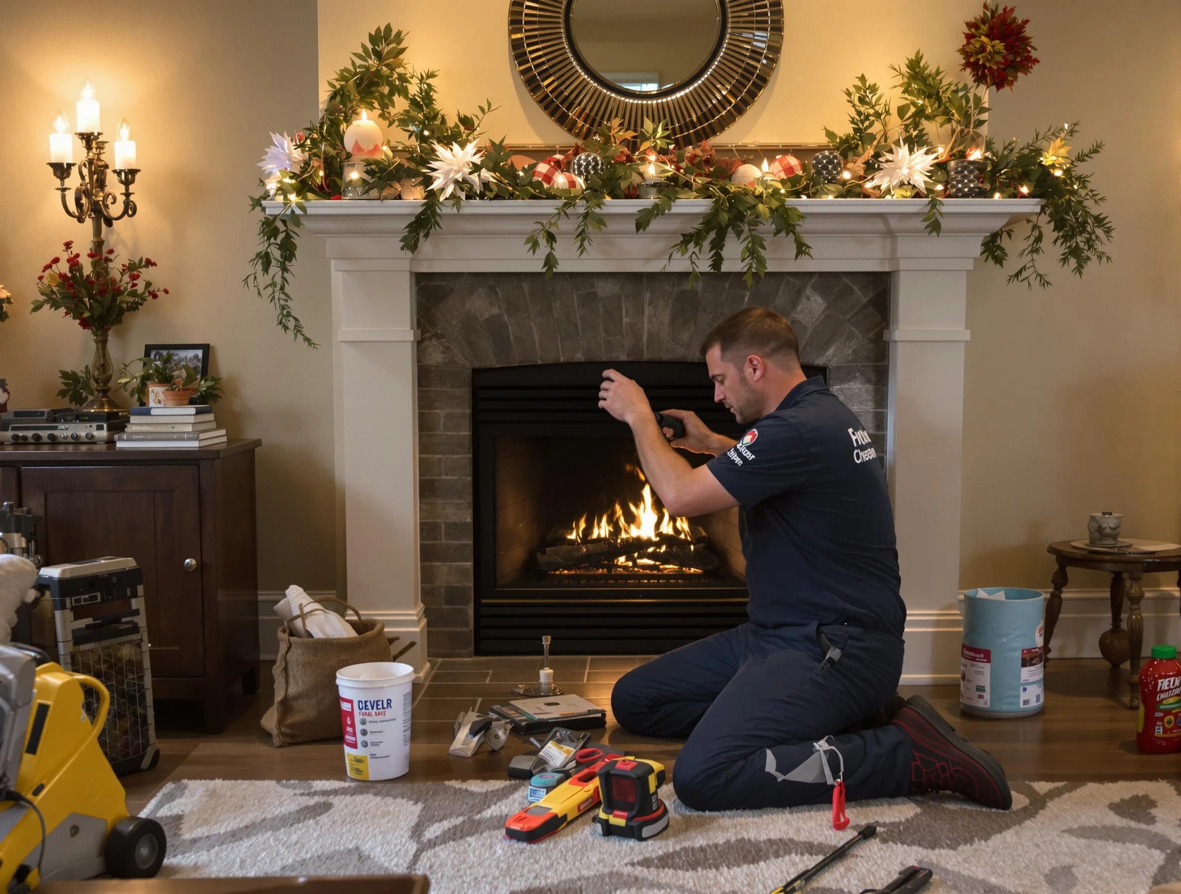 Elizabeth Chimney Sweep offering fireplace maintenance services in Elizabeth, NJ